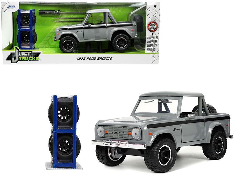 1973 Ford Bronco Pickup Truck Diecast Model Car
