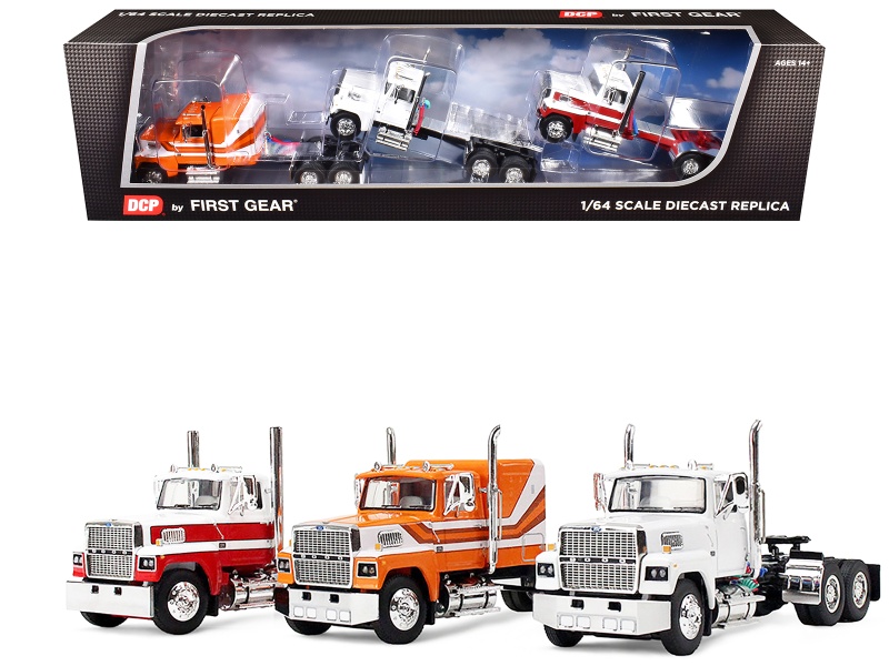 Ford LTL 9000 Trio Set 1/64 Diecast Model