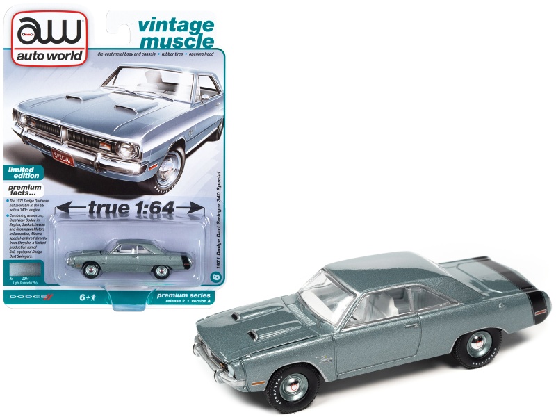 1971 Dodge Dart Swinger 340 Special 1/64 Diecast Model Car