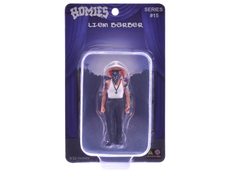 Liem Barber 1.75" Figure "Special Release" #11 Series 15 Model By Homies