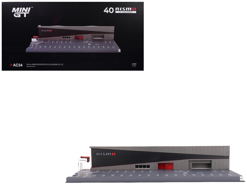 Nissan Motorsports & Customizing Co. Ltd. Nismo Operation Diorama 1/64 Model By Mini Gt