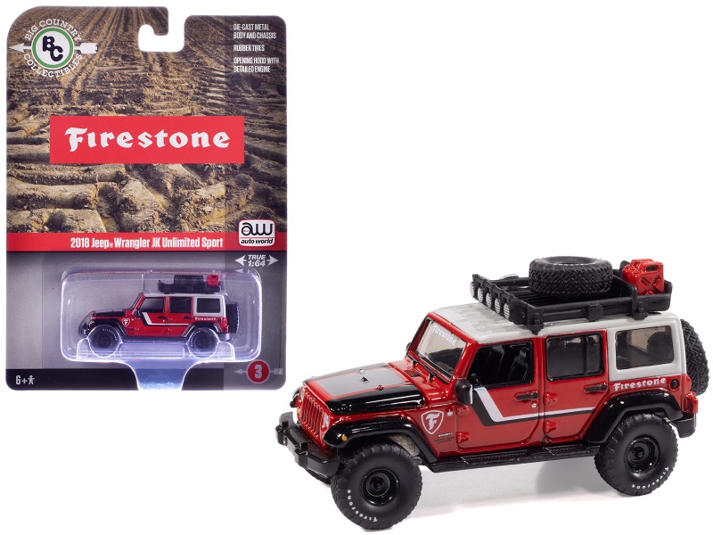 2018 Jeep Wrangler JK Unlimited Sport Diecast Model Car
