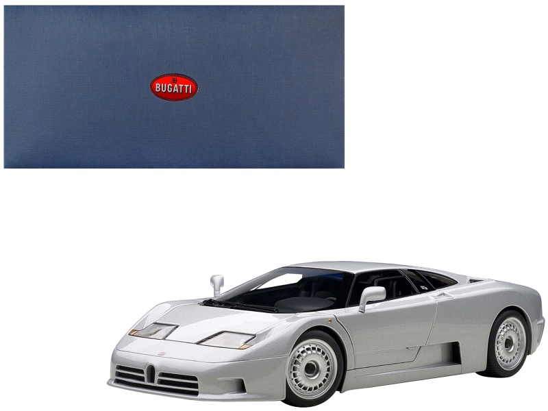 Bugatti EB110 GT Silver 1:18 Diecast Car Model by Autoart