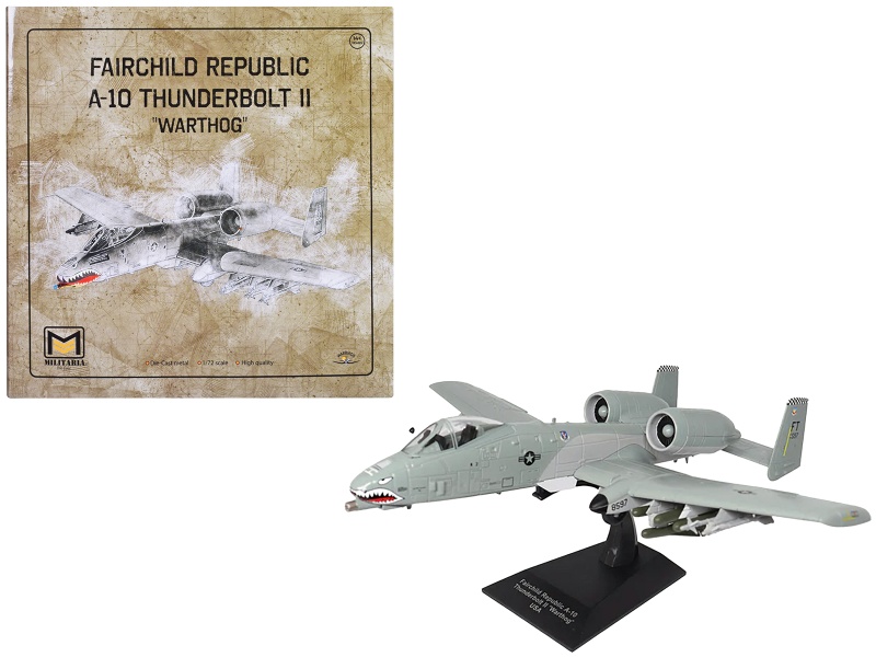 Fairchild Republic A-10 Thunderbolt II Warthog Attack Aircraft Diecast Model
