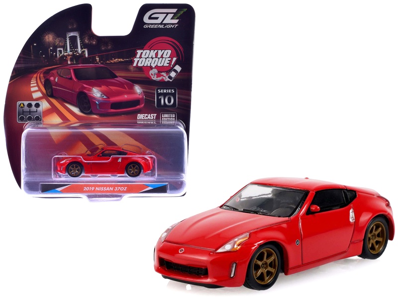 2019 Nissan 370Z Coupe Red Diecast Model Car