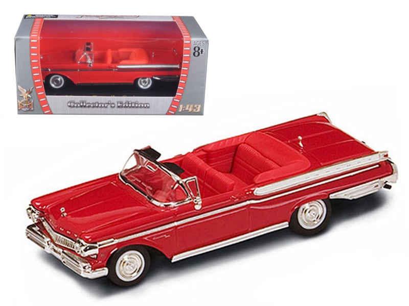 1957 Mercury Turnpike Cruiser Red 1/43 Diecast Car Model By Road Signature