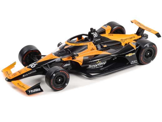 2023 Dallara IndyCar #66 Tony Kanaan Diecast Model Car - GreenLight