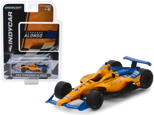 Dallara Indycar #66 Fernando Alonso 