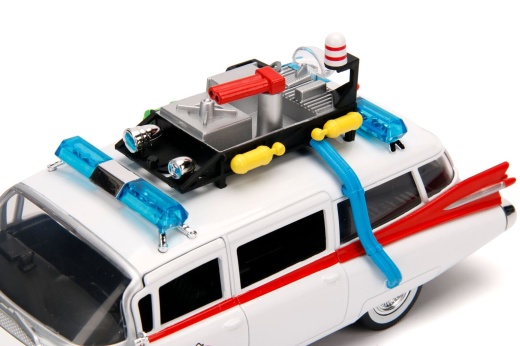 1959 Cadillac Ambulance Ecto-1 Ghostbusters Movie Diecast Model Car