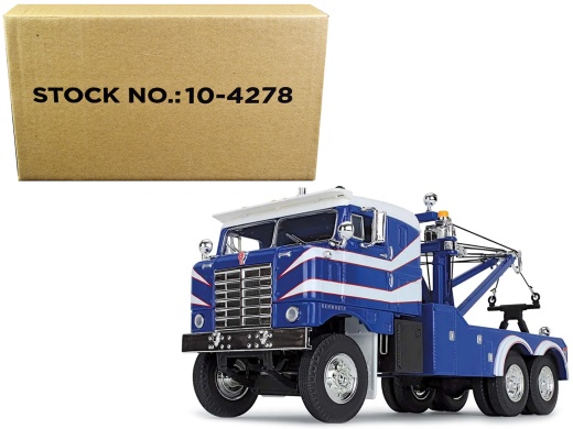 1953 Kenworth Bullnose Heavy-Duty Holmes Wrecker Tow Truck Diecast Model by First Gear