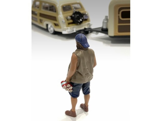 American Diorama Campers Figure 2 - 1/18 Scale Model