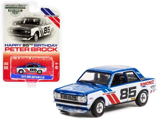 1972 Datsun 510 #85 BRE Diecast Model Car