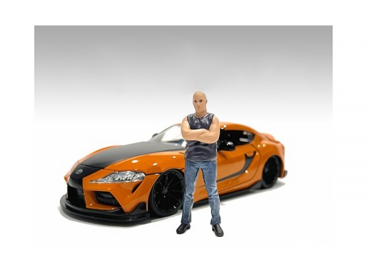 Car Meet 3 Figure 1 for 1/18 Scale Models by American Diorama
