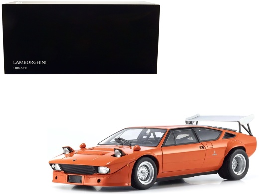 Lamborghini Urraco Rally Orange 1/18 Diecast Model Car By Kyosho