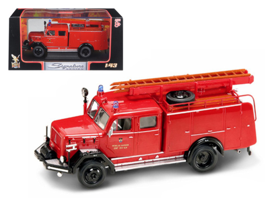 1964 Magirus Deutz 150 D 10 F Tlf-16 Fire Engine 1/43 Diecast Car Model by Road Signature