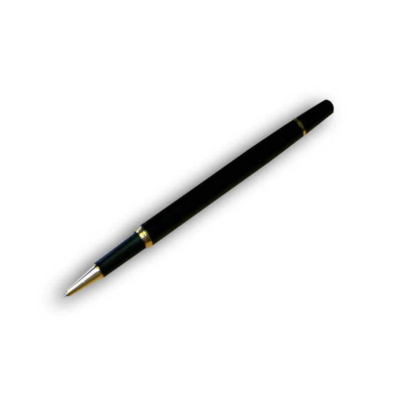 Black Pen Gold Accented
