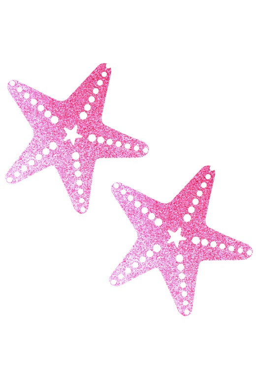 Sparkle Pony Pink Glitter Sexy Starfish Pasties