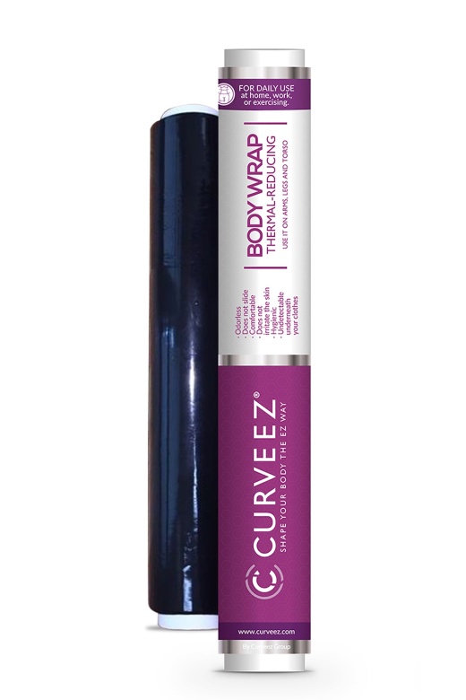 Donna Di Capri Curveez Thermal Body Wrap - 50 Mts / Black