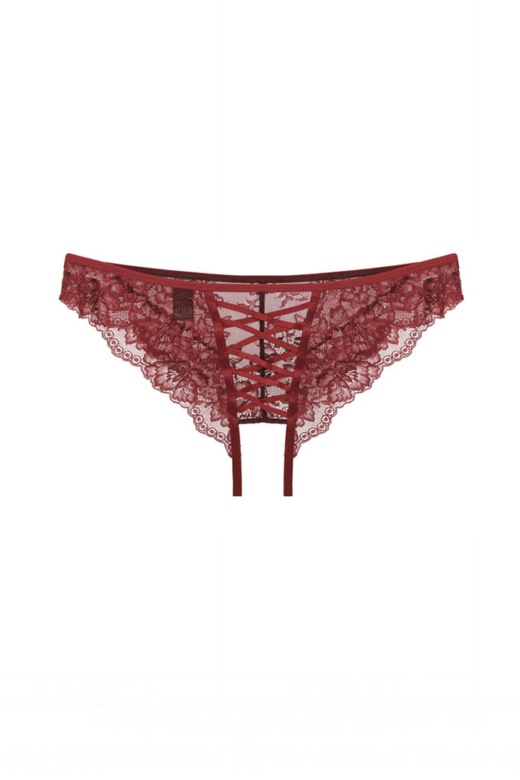 Donna Di Capri Crotchless Lace Panty