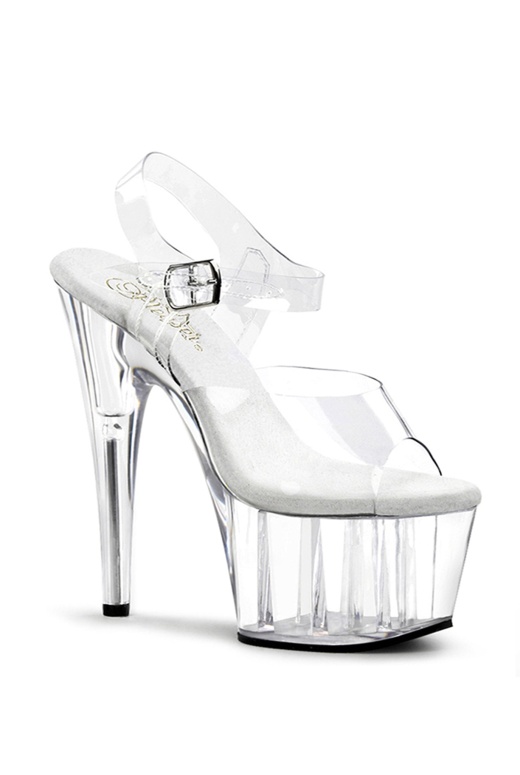Donna Di Capri Clear Platform Stiletto Heel