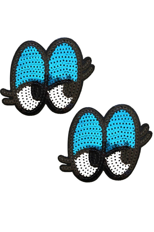 Iv'e Got My Eye On You Sequin Nipztix Pasties by Donna Di Capri