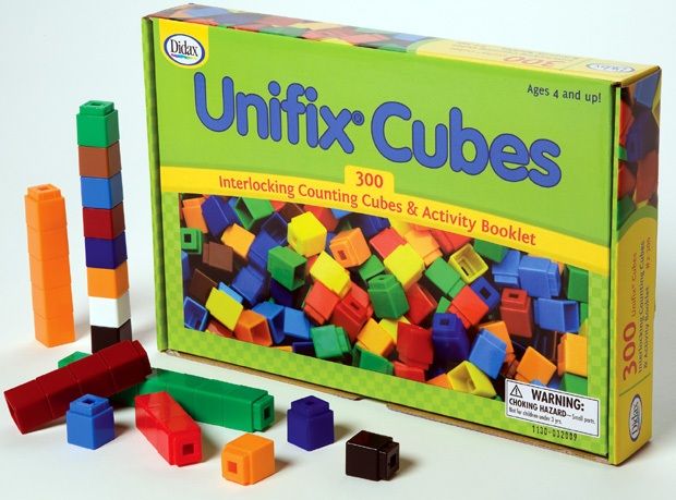 Unifix Cubes, Set Of 300