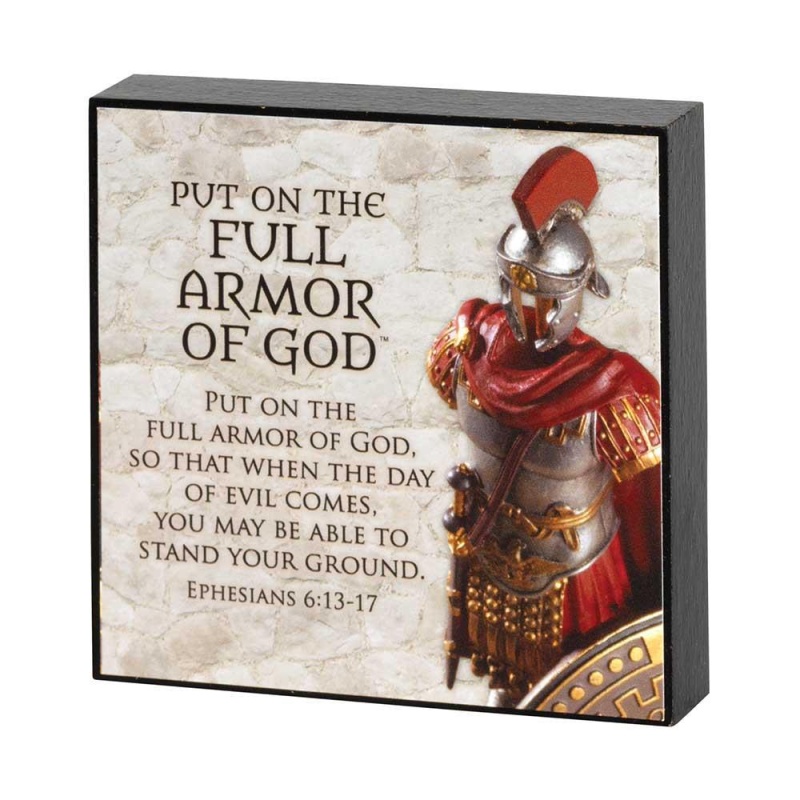Shield of Faith Double-Sided MDF Plaque