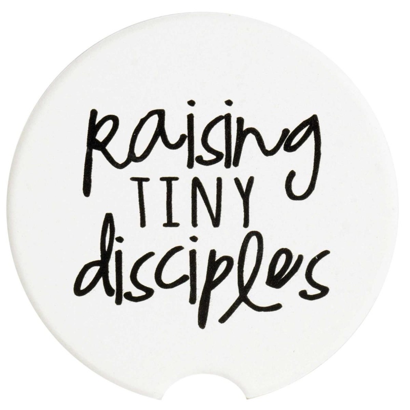 Car Coasters Raising Tiny Disciples 2 Pk