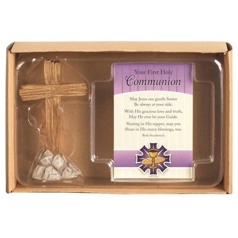 Crs Fig Communion Rsn 3"h