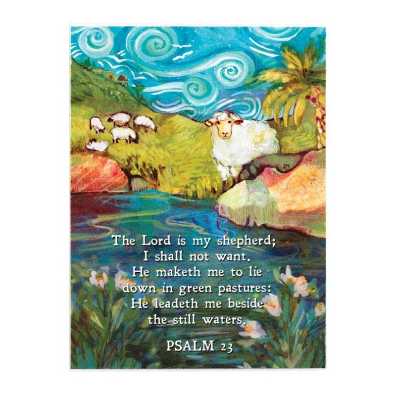 Magnet Psalm 23 Mdf 3X4