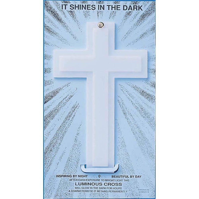 Large Luminous Wall Cross