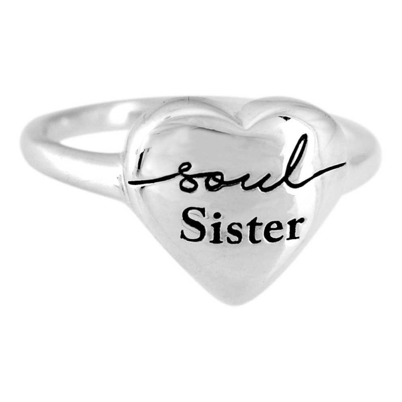 Sp Soul Sister Hrt Rng Sz 6