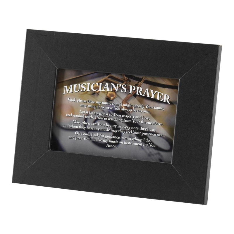 Musician's Prayer Tabletop Frame, 4 x 6