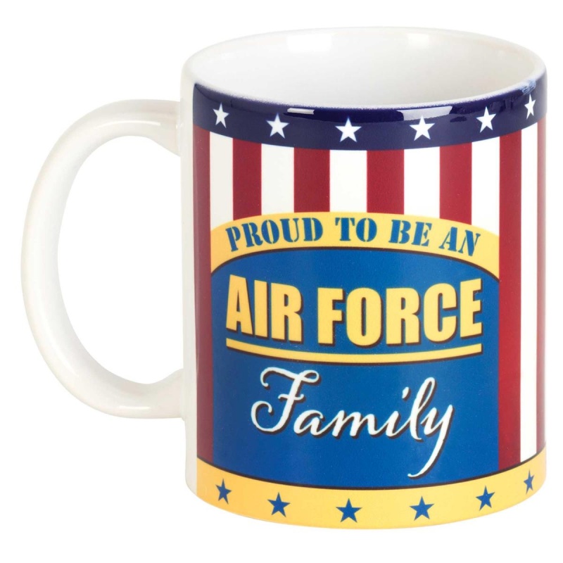 Proud Air Force Family Ceramic Mug