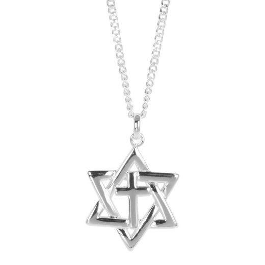 Nk-House Of David/Crs Sil Plt-Lbox 24"