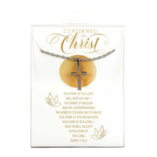 Necklace Confirmation Cross/Dove