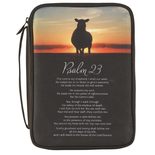 Psalm 23 Large Print Poly Bible Cover