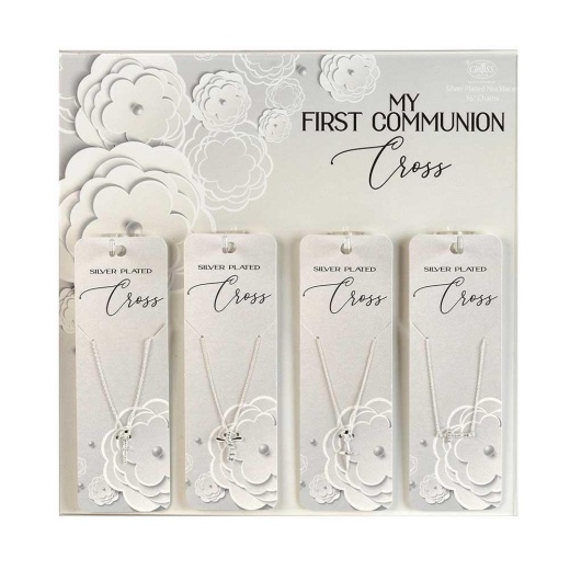 Prepk My First Comm Crs Nk Sil Plt 16Pc