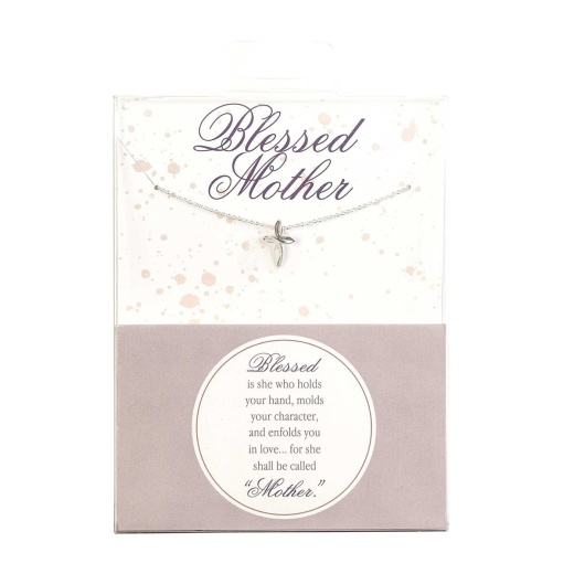 Necklace Blessed Mother Mobius Cross