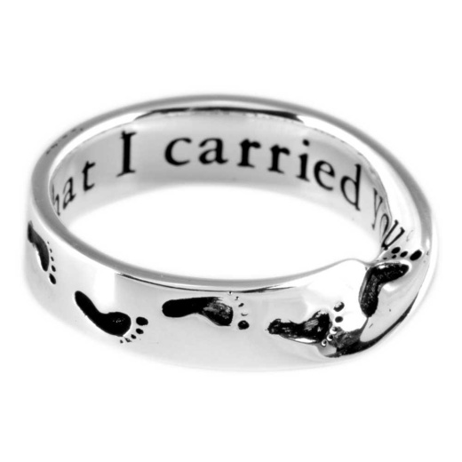 Ring Footprints Mobius Sil Plt Size 6