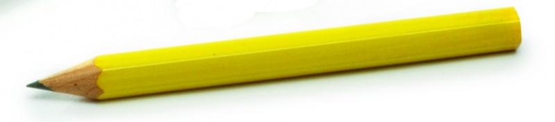 Mini #2 Pencils - Yellow, 3"