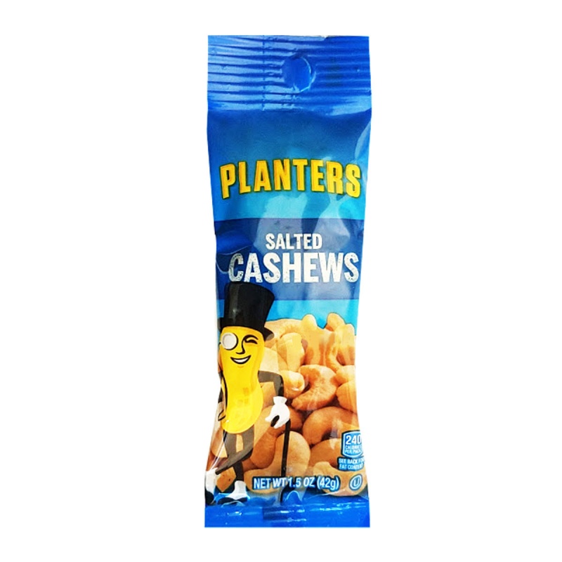 Planters Salted Cashews 1.5 Oz