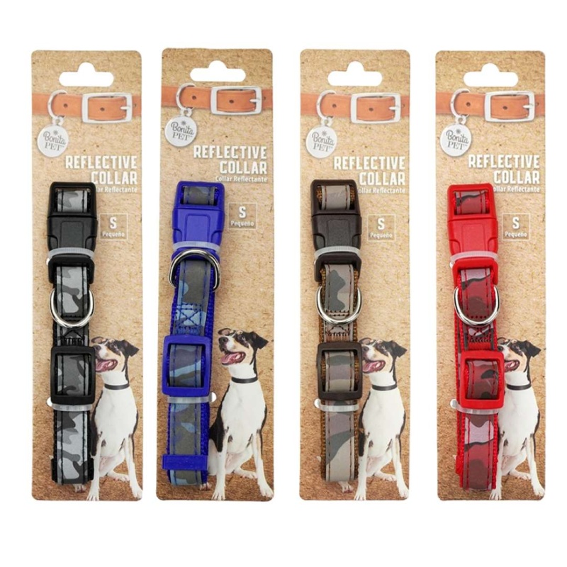 Dog Collars - Assorted, Small, Reflective