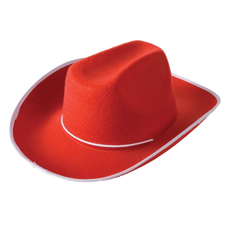 Cowboy Hat - Red