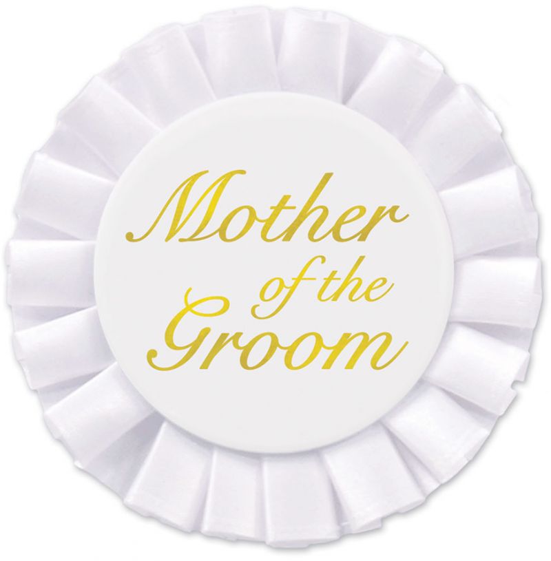 Mother Of The Groom Satin Button