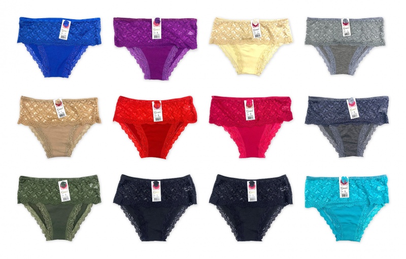 Women's Lace Hip-Hugger Panties - Assorted Colors, S-Xl