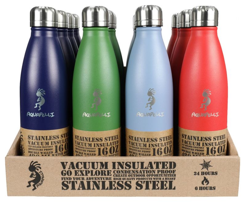 Vacuum Insulated Water Bottle - Multicolor