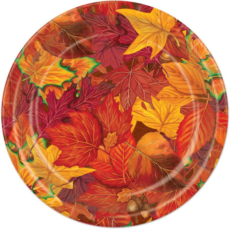 Fall Leaf Plates #90809