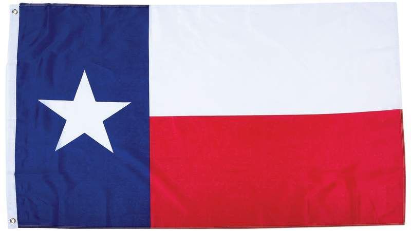 5' X 3' Texas State Flag