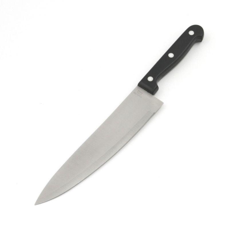 8" Chef Knife - Black Handle